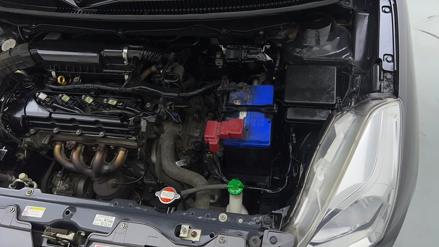 Used 2018 Maruti Suzuki Baleno Zeta 1.2 AT Petrol Automatic engine ENGINE LEFT SIDE VIEW