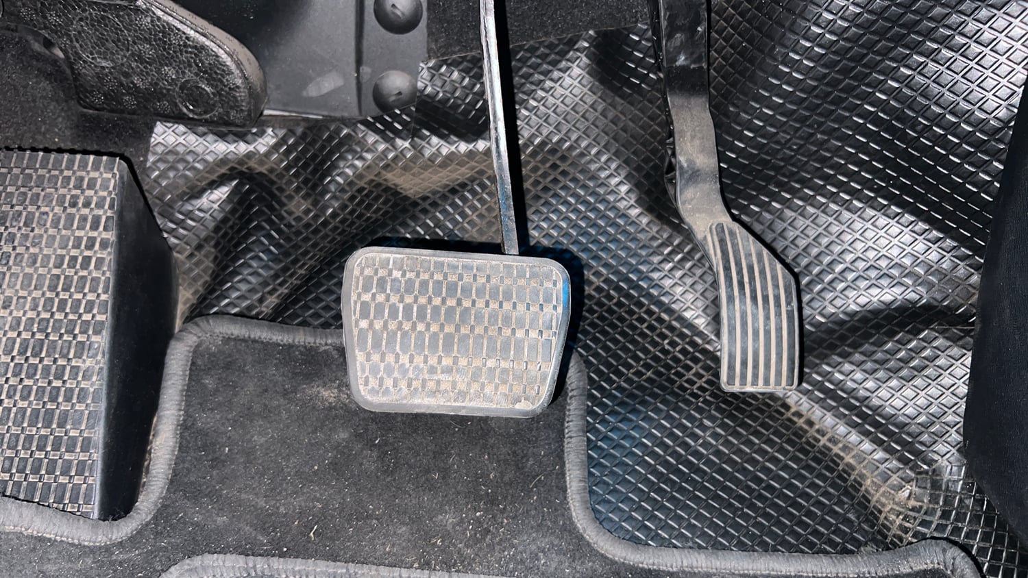 Used 2024 Tata Altroz XTA Petrol Petrol Automatic interior PEDALS VIEW