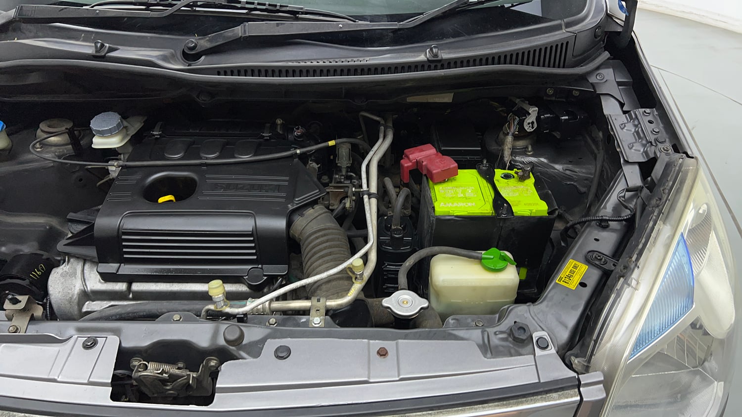Used 2017 Maruti Suzuki Wagon R VXI Petrol Manual engine ENGINE LEFT SIDE VIEW