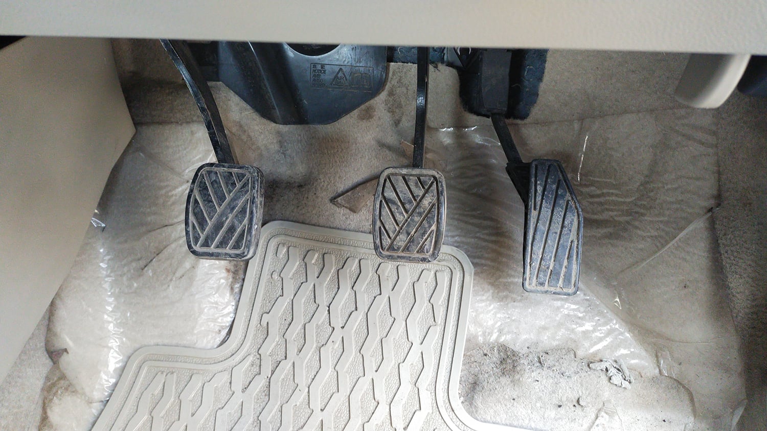 Used 2021 Maruti Suzuki Dzire ZXi Plus Petrol Manual interior PEDALS VIEW