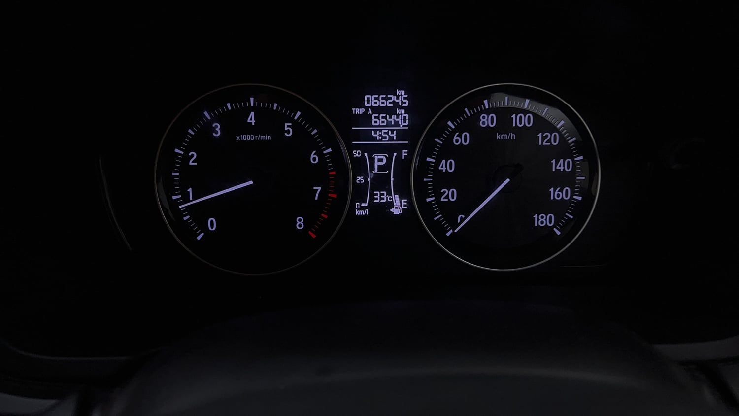 Used 2020 Honda Amaze 1.2 V CVT Petrol Petrol Automatic interior CLUSTERMETER VIEW