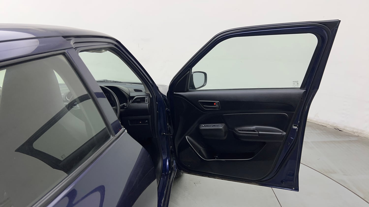 Used 2018 Maruti Suzuki Swift LXi Petrol Manual interior RIGHT FRONT DOOR OPEN VIEW