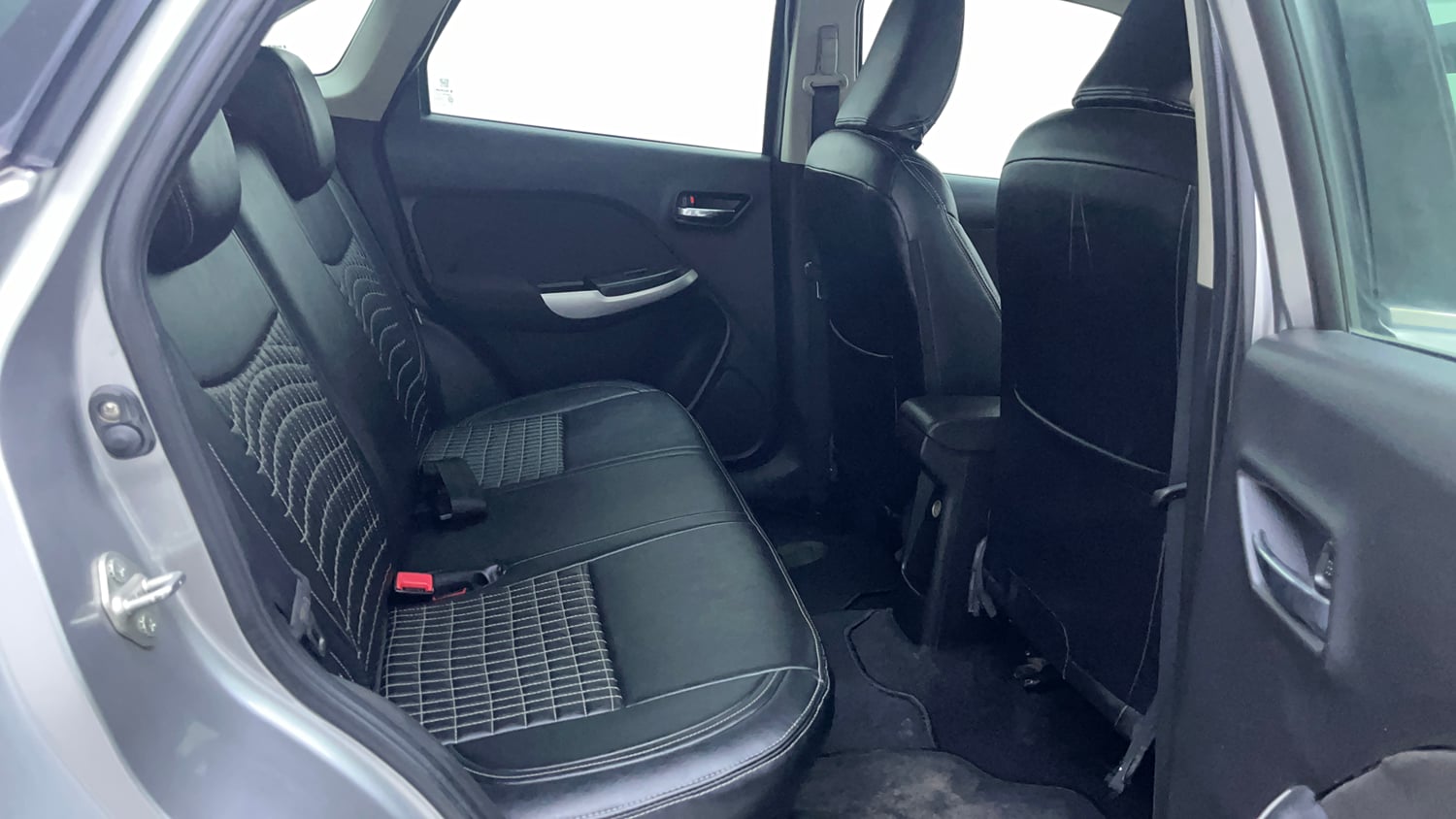 Used 2016 Maruti Suzuki Baleno Alpha 1.2 Petrol Manual interior RIGHT SIDE REAR DOOR CABIN VIEW