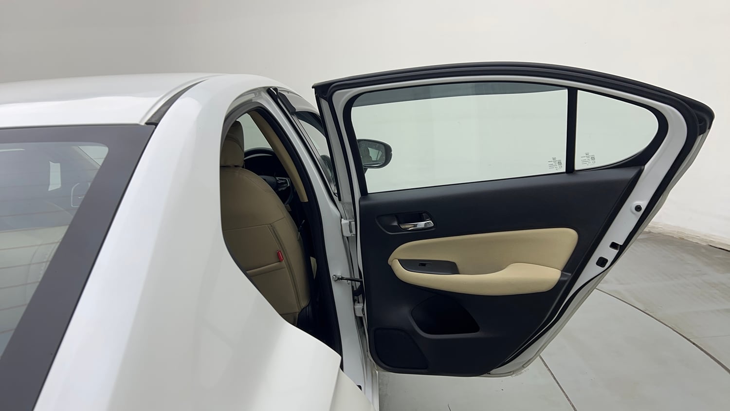 Used 2024 Honda City Elegant Edition CVT Petrol Automatic interior RIGHT REAR DOOR OPEN VIEW