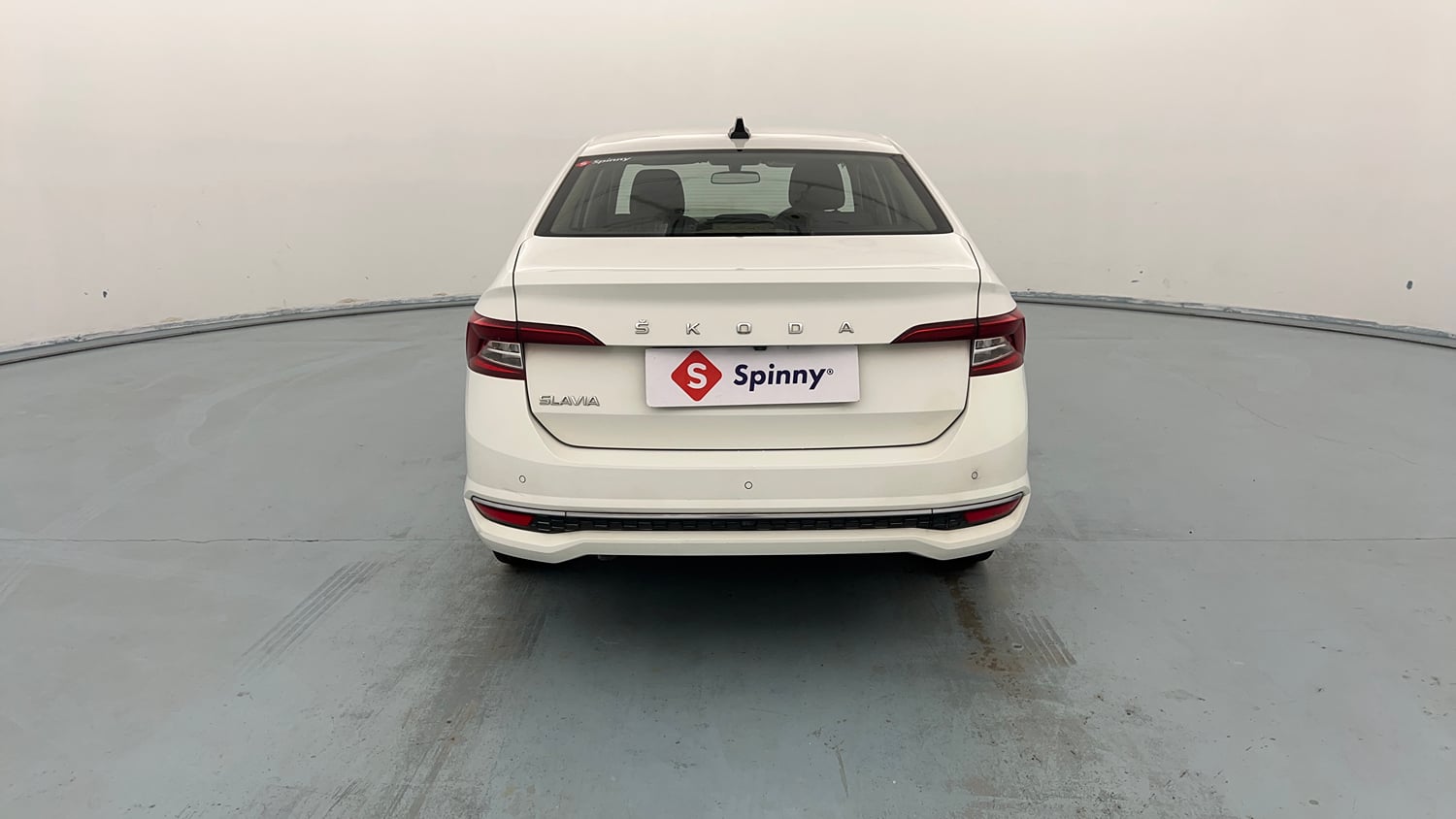 Used 2022 Skoda Slavia Style 1.0L TSI MT Petrol Manual exterior BACK VIEW