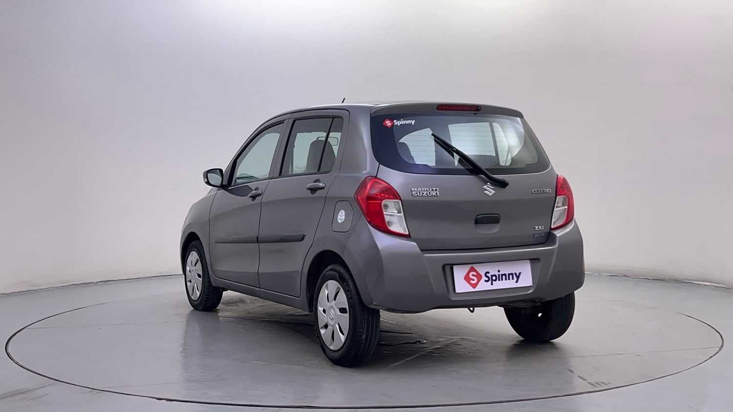 Used 2015 Maruti Suzuki Celerio ZXi AMT Petrol Automatic exterior LEFT REAR CORNER VIEW