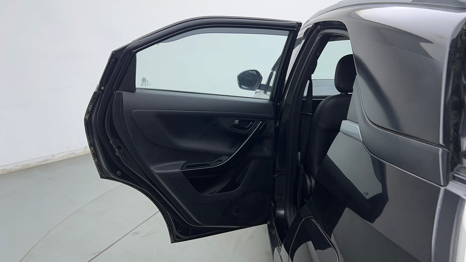 Used 2021 Tata Nexon XZA Plus Diesel Dark Edition Diesel Automatic interior LEFT REAR DOOR OPEN VIEW