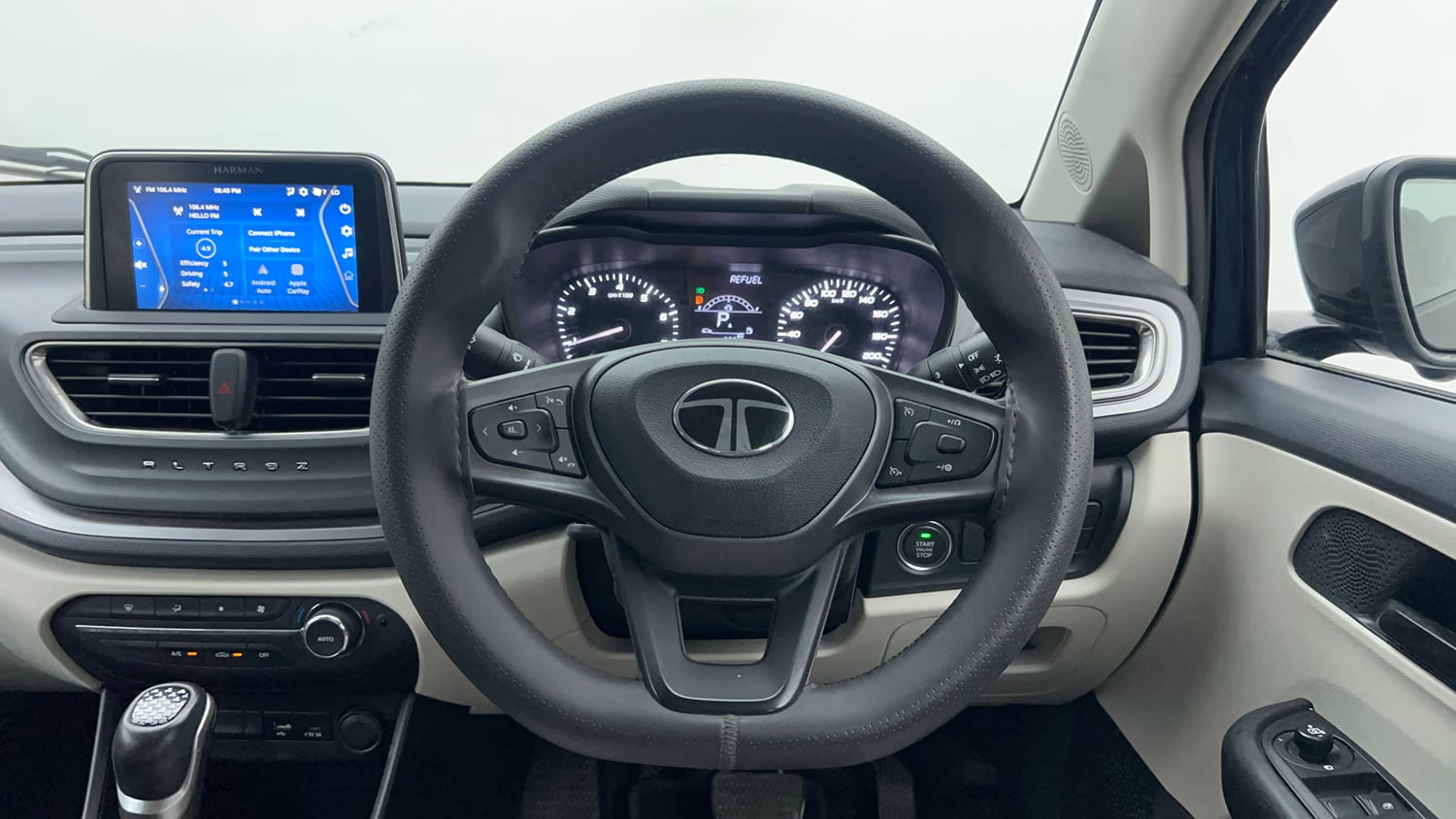 Used 2024 Tata Altroz XTA Petrol Petrol Automatic interior STEERING VIEW