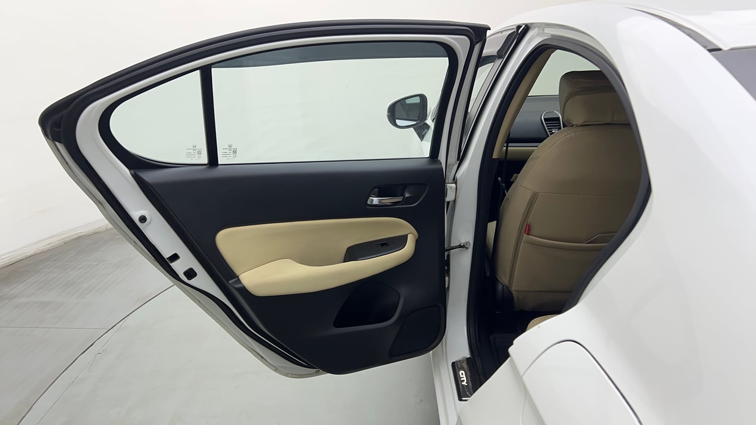 Used 2024 Honda City Elegant Edition CVT Petrol Automatic interior LEFT REAR DOOR OPEN VIEW