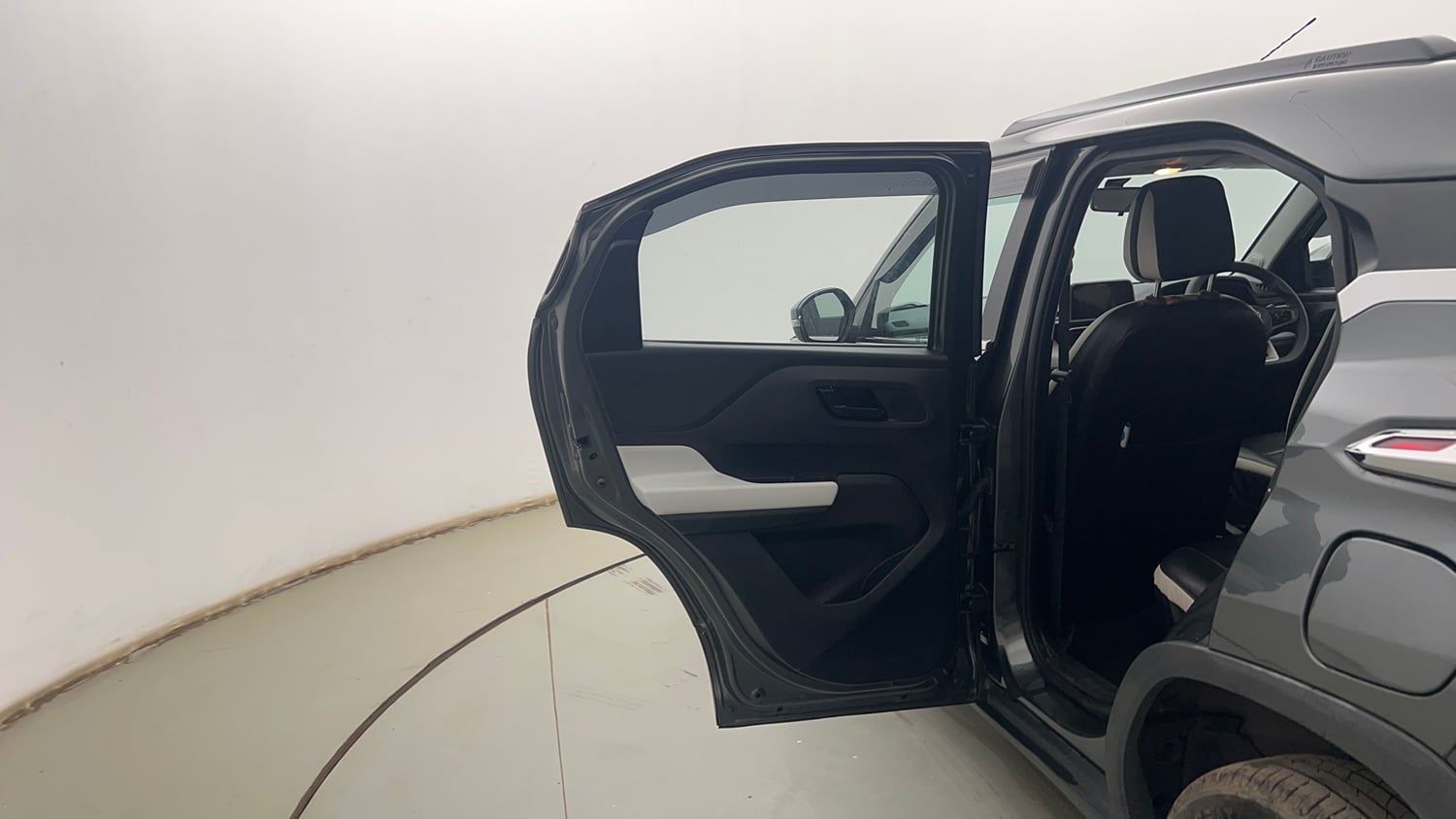 Used 2023 Tata Punch Accomplished MT Petrol Manual interior LEFT REAR DOOR OPEN VIEW