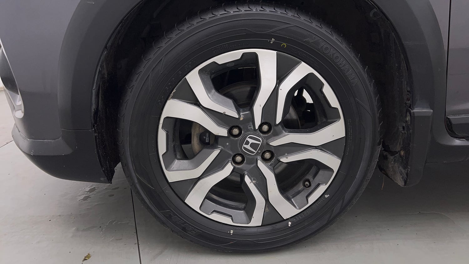 Used 2019 Honda WR-V VX MT Diesel Diesel Manual tyres LEFT FRONT TYRE RIM VIEW