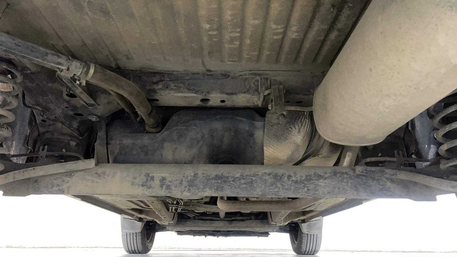Used 2014 Ford EcoSport Ambiente 1.5 TDCi Diesel Manual extra REAR UNDERBODY VIEW (TAKEN FROM REAR)