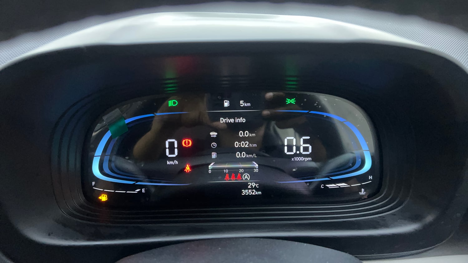 Used 2025 Hyundai Venue SX 1.2 Petrol Petrol Manual interior CLUSTERMETER VIEW