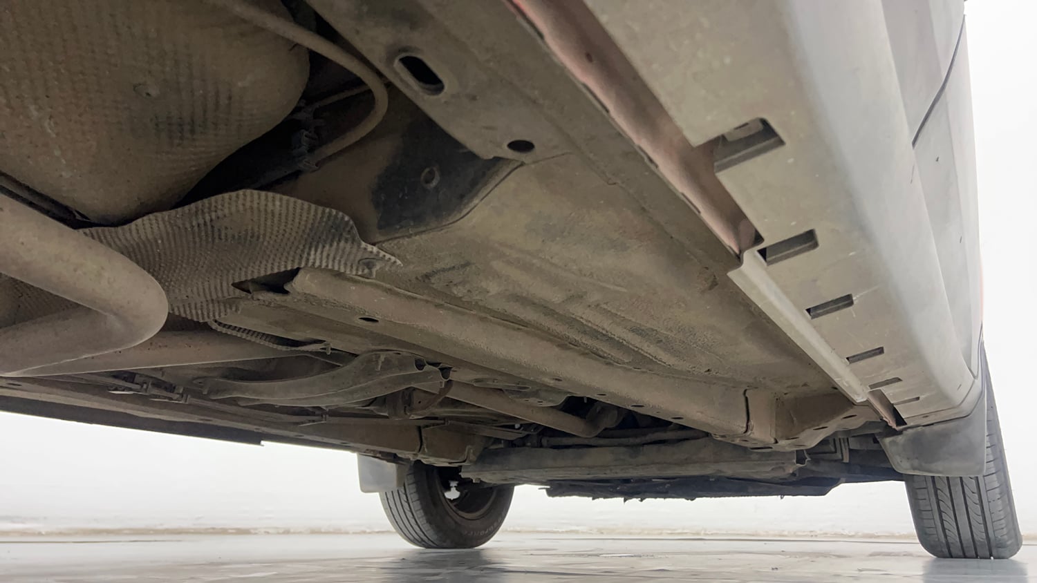 Used 2014 Ford EcoSport Ambiente 1.5 TDCi Diesel Manual extra REAR RIGHT UNDERBODY VIEW