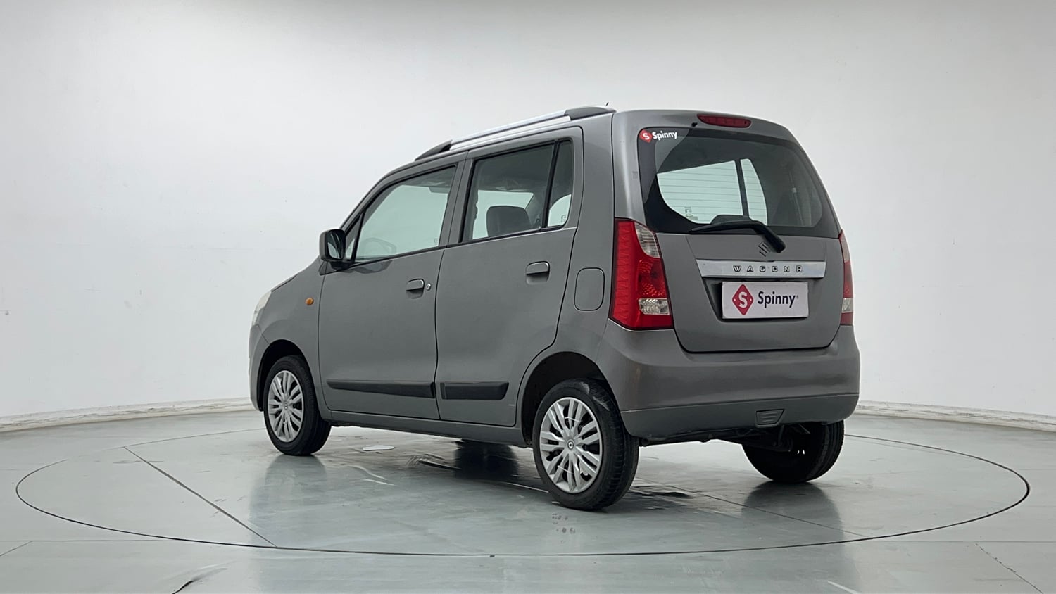 Used 2017 Maruti Suzuki Wagon R VXI Petrol Manual exterior LEFT REAR CORNER VIEW