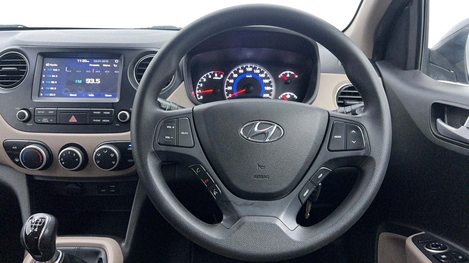 Used 2018 Hyundai Grand i10 Sportz (O) U2 1.2 CRDi Diesel Manual interior STEERING VIEW