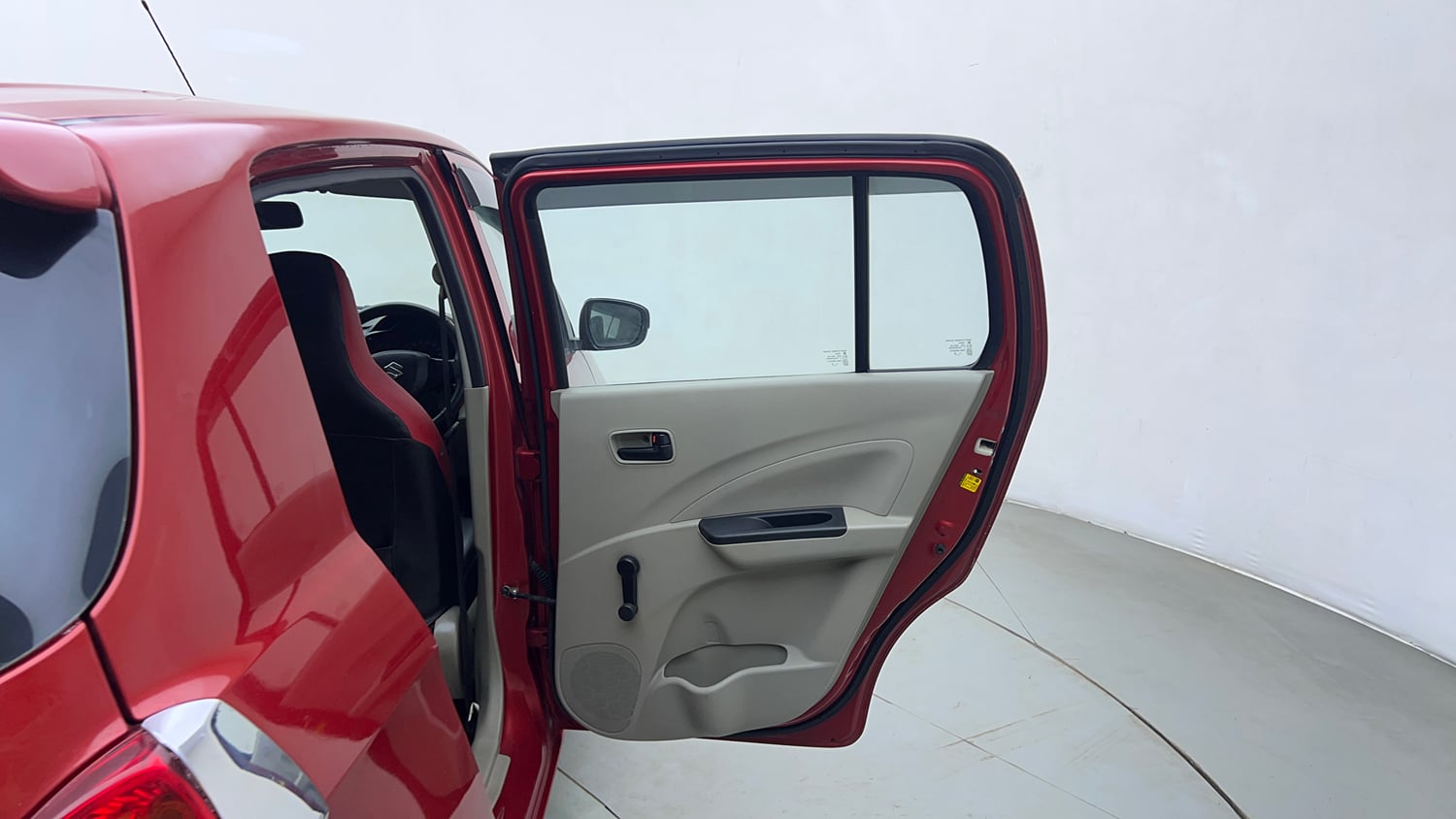 Used 2014 Maruti Suzuki Celerio LXi Petrol Manual interior RIGHT REAR DOOR OPEN VIEW