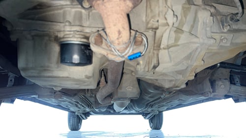 Used 2017 maruti-suzuki Alto K10 VXi (O) AMT Petrol Automatic extra FRONT LEFT UNDERBODY VIEW