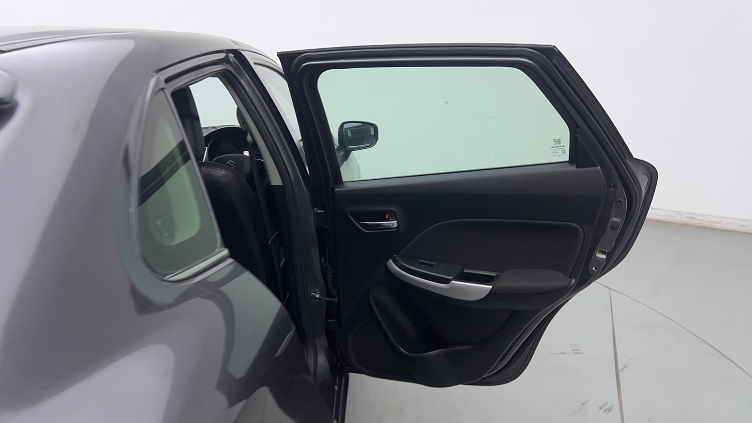 Used 2018 Maruti Suzuki Baleno Zeta 1.2 AT Petrol Automatic interior RIGHT REAR DOOR OPEN VIEW