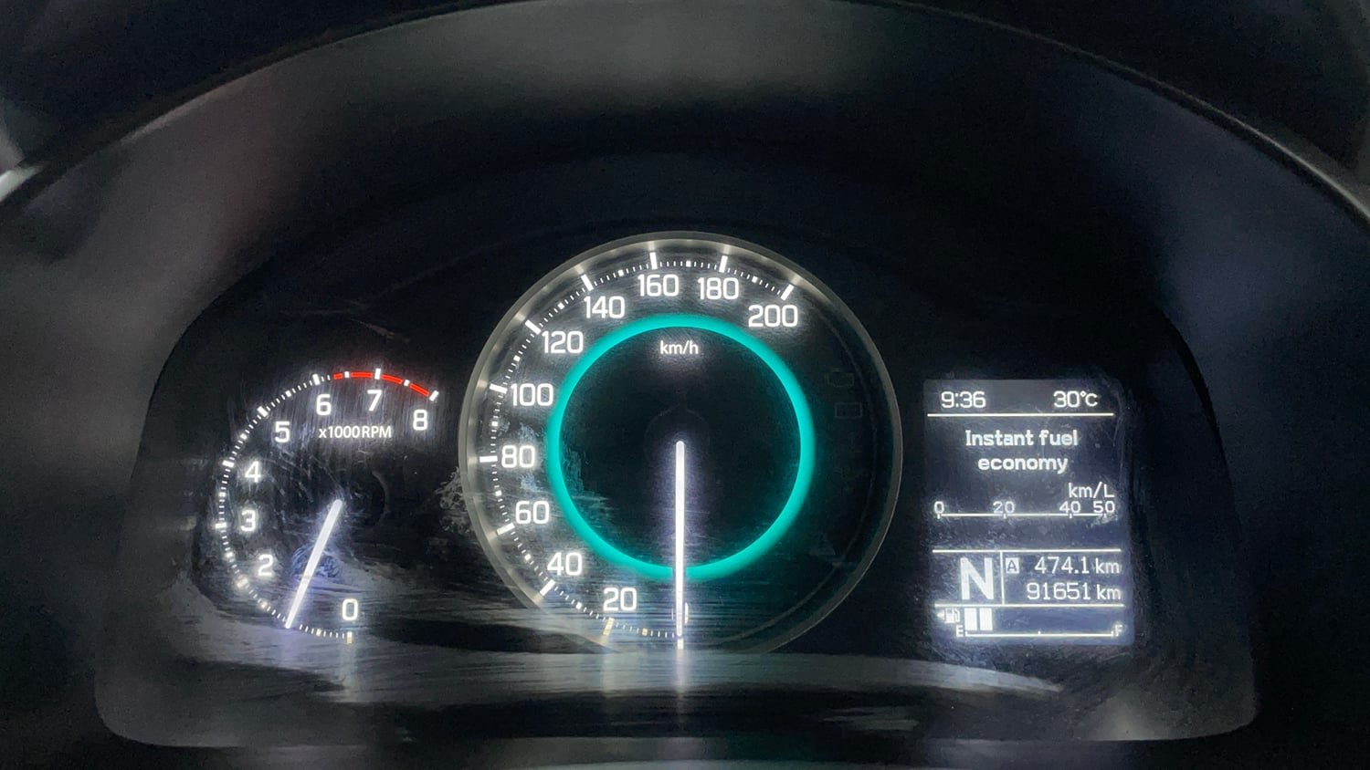 Used 2019 Maruti Suzuki Ignis Zeta 1.2 AMT Petrol Automatic interior CLUSTERMETER VIEW