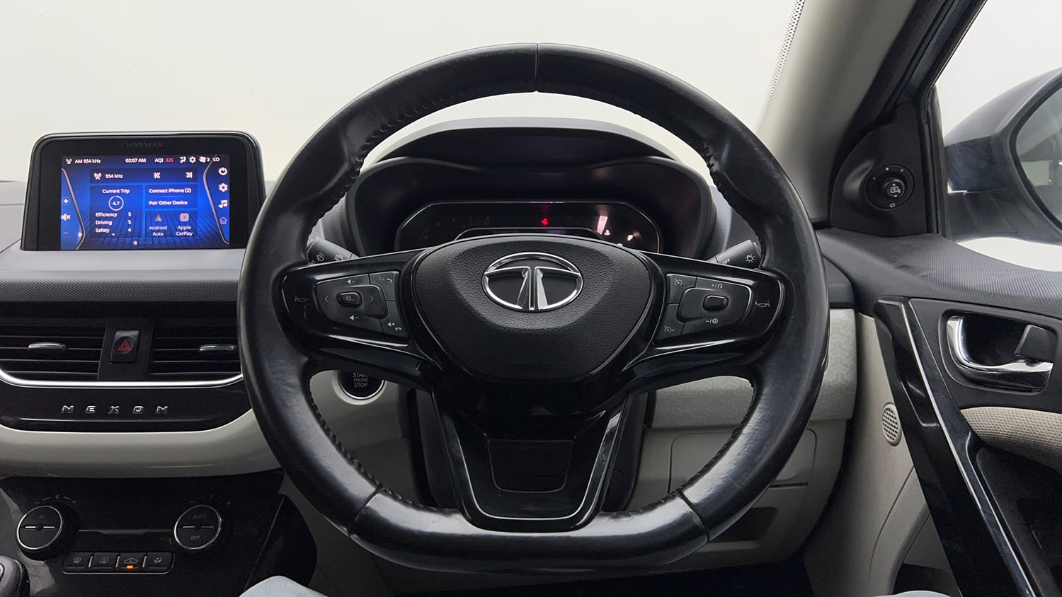 Used 2022 Tata Nexon XZ Plus (HS) Petrol Manual interior STEERING VIEW