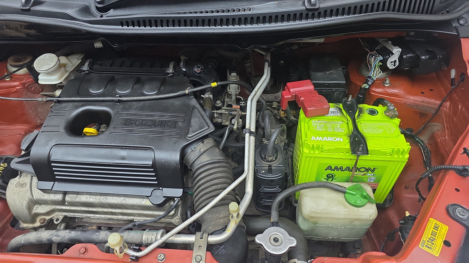 Used 2017 Maruti Suzuki Wagon R VXI Petrol Manual engine ENGINE LEFT SIDE VIEW