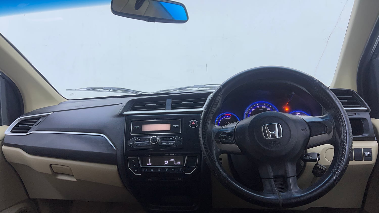 Used 2016 Honda Amaze 1.2 SX i-VTEC Petrol Manual interior DASHBOARD VIEW