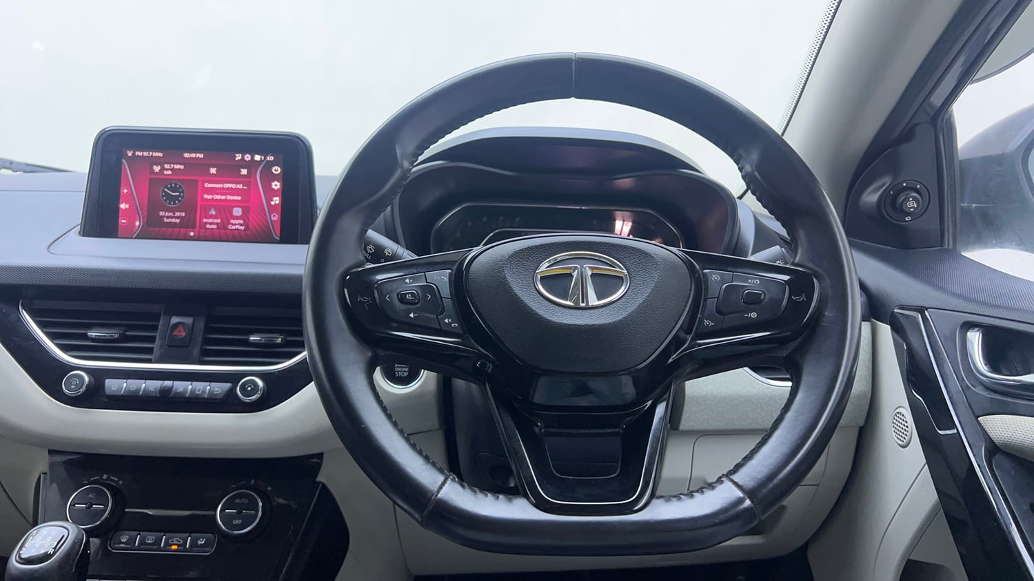 Used 2020 Tata Nexon XZ Plus (O) Petrol Manual interior STEERING VIEW