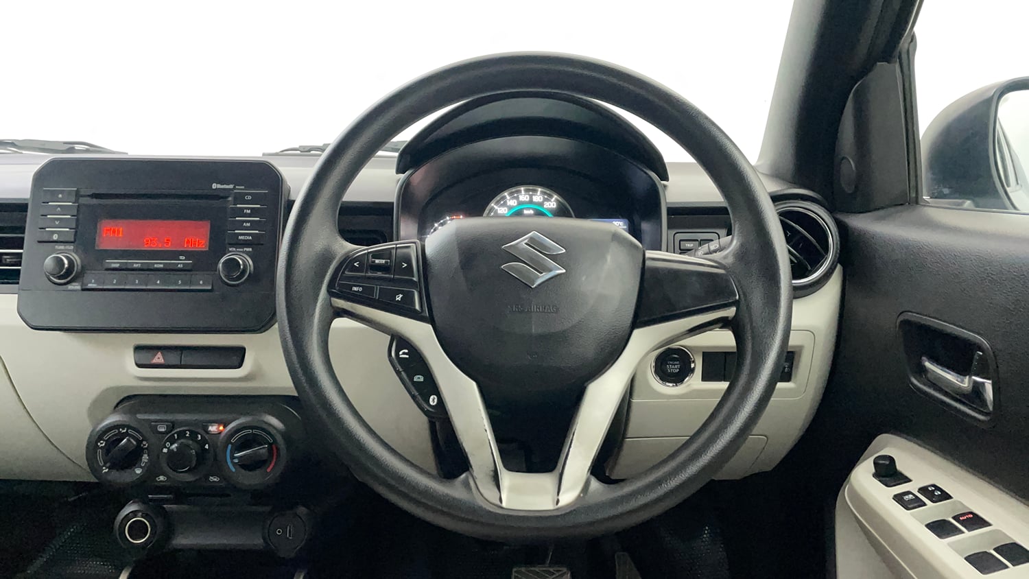 Used 2019 Maruti Suzuki Ignis Zeta 1.2 AMT Petrol Automatic interior STEERING VIEW