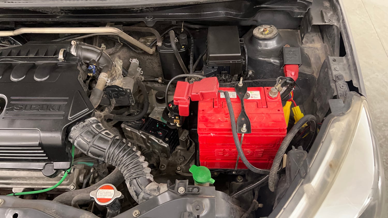 Used 2016 Maruti Suzuki Celerio ZXi AMT Petrol Automatic engine ENGINE LEFT SIDE VIEW