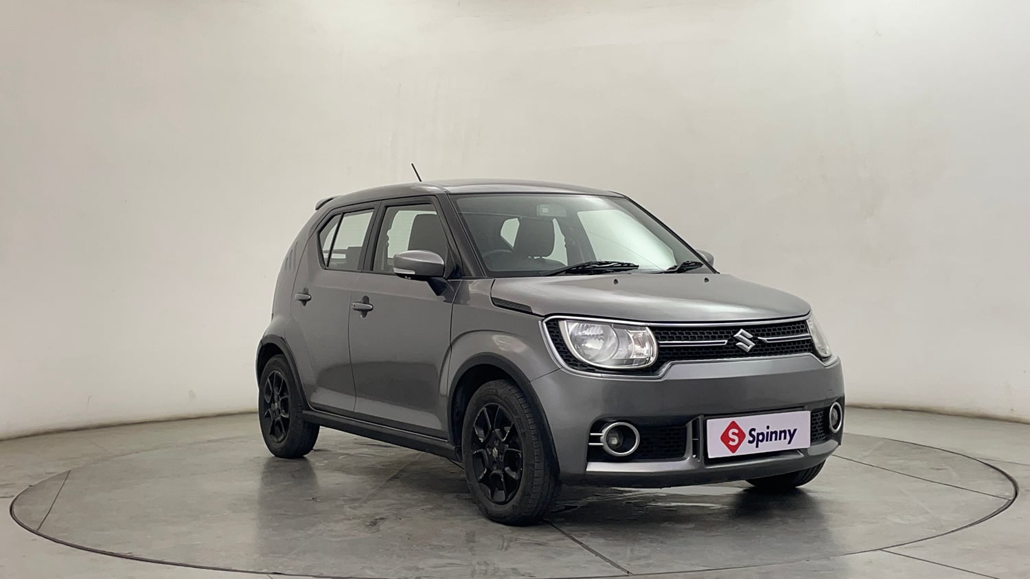Used 2019 Maruti Suzuki Ignis Zeta 1.2 AMT Petrol Automatic exterior RIGHT FRONT CORNER VIEW