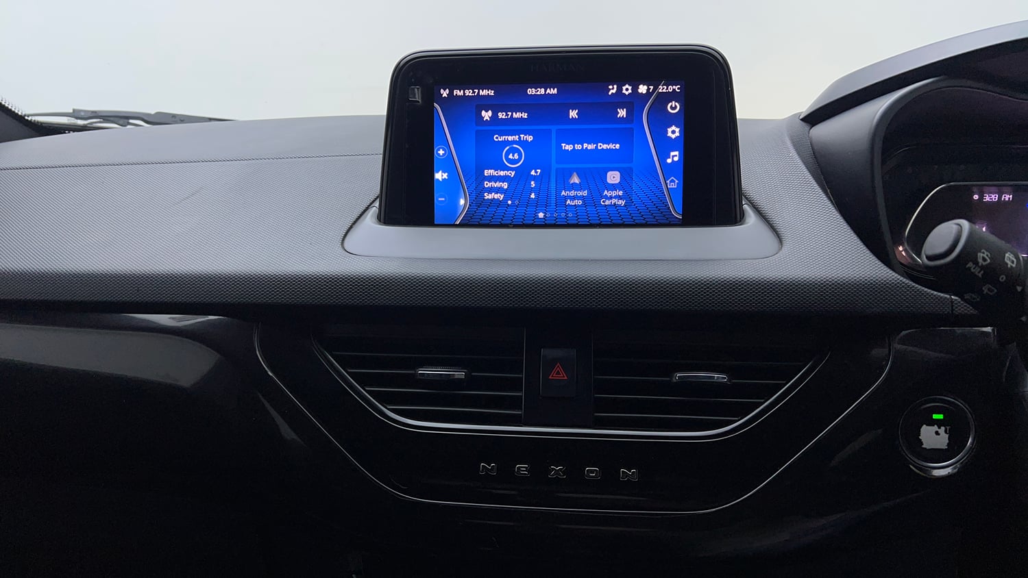 Used 2021 Tata Nexon XZA Plus Diesel Dark Edition Diesel Automatic top_features Touch screen infotainment system