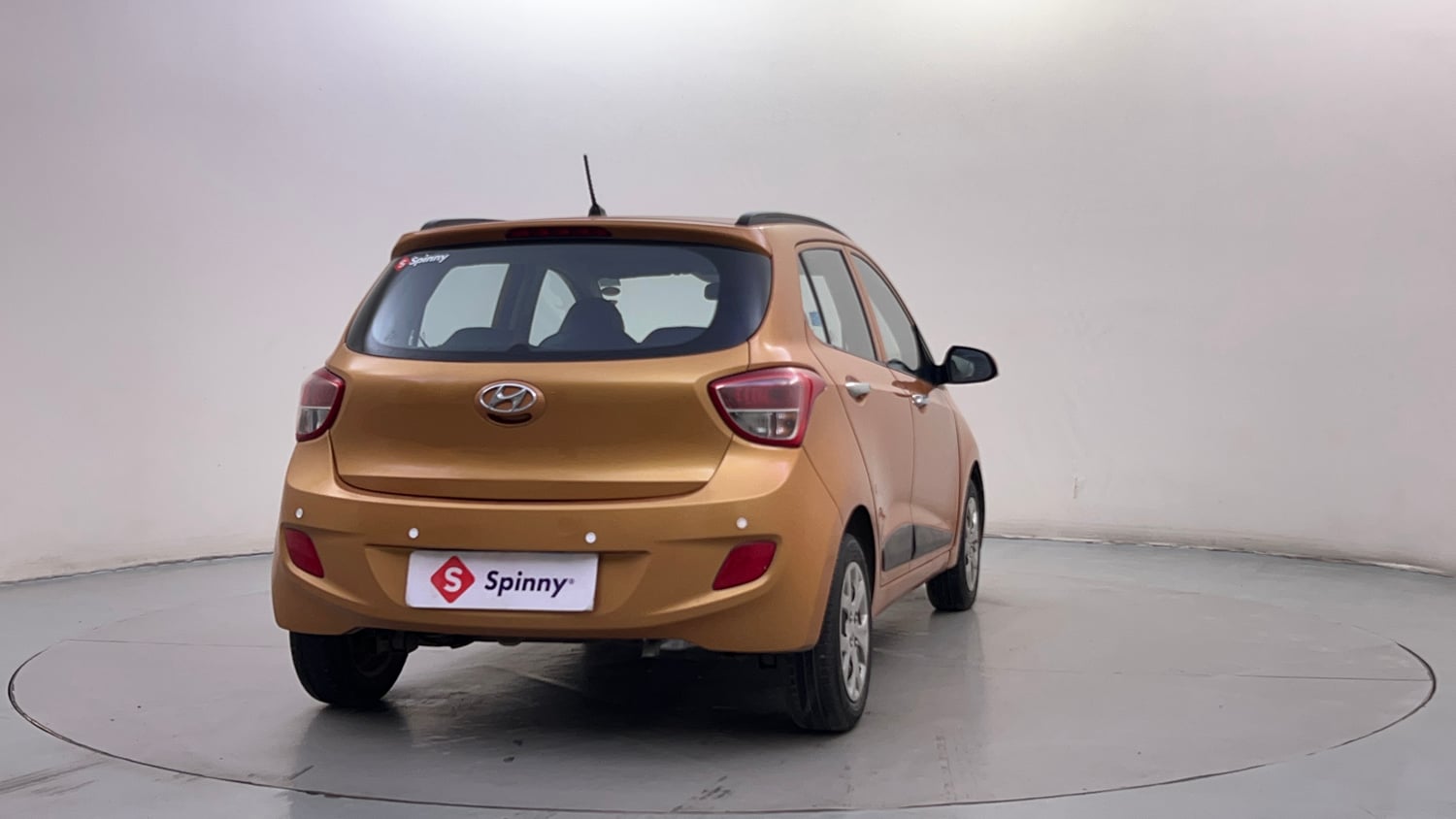 Used 2013 Hyundai Grand i10 Sportz 1.2 Kappa VTVT Petrol Manual exterior RIGHT REAR CORNER VIEW