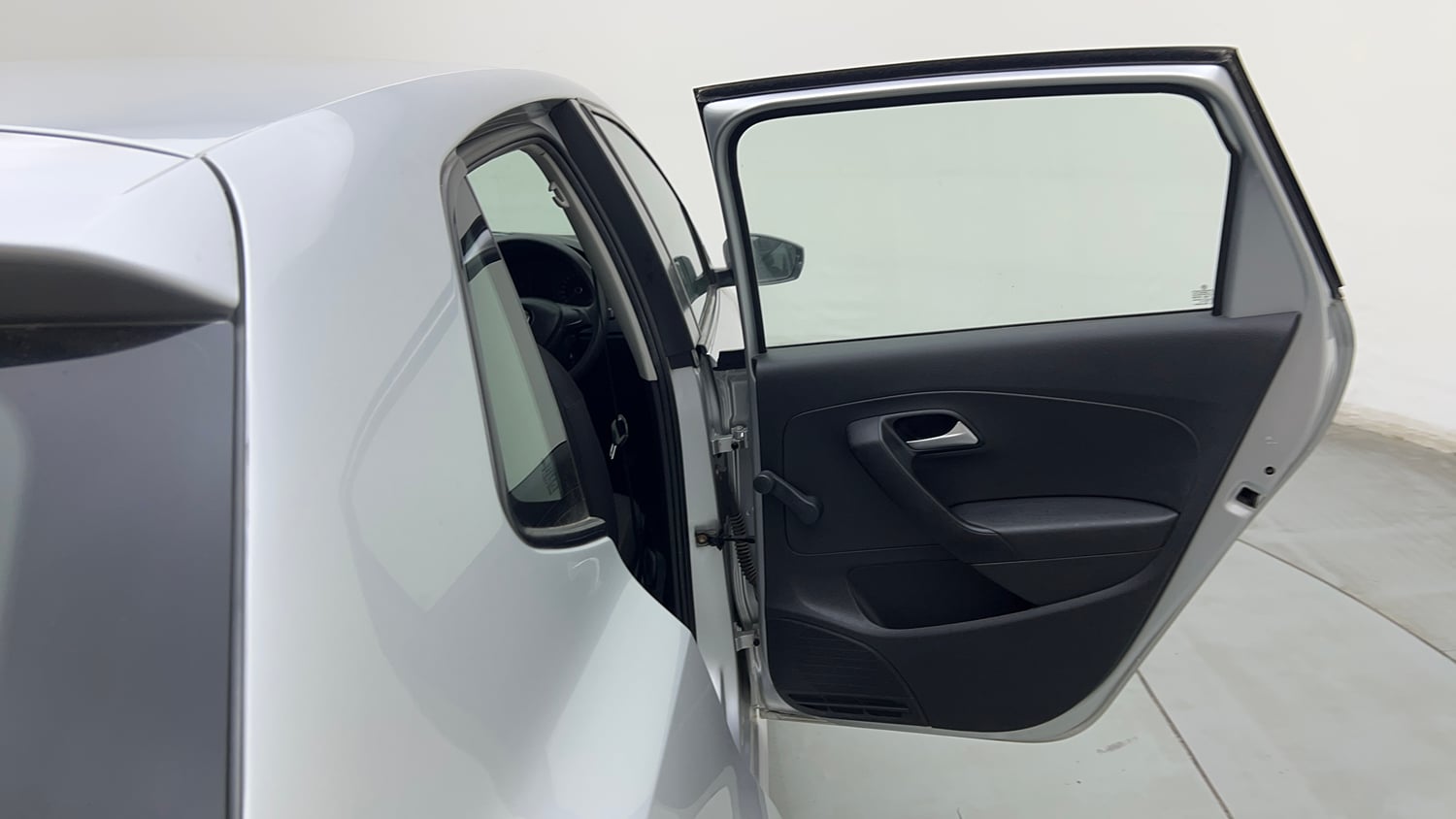 Used 2017 Volkswagen Polo Trendline 1.2L (P) Petrol Manual interior RIGHT REAR DOOR OPEN VIEW