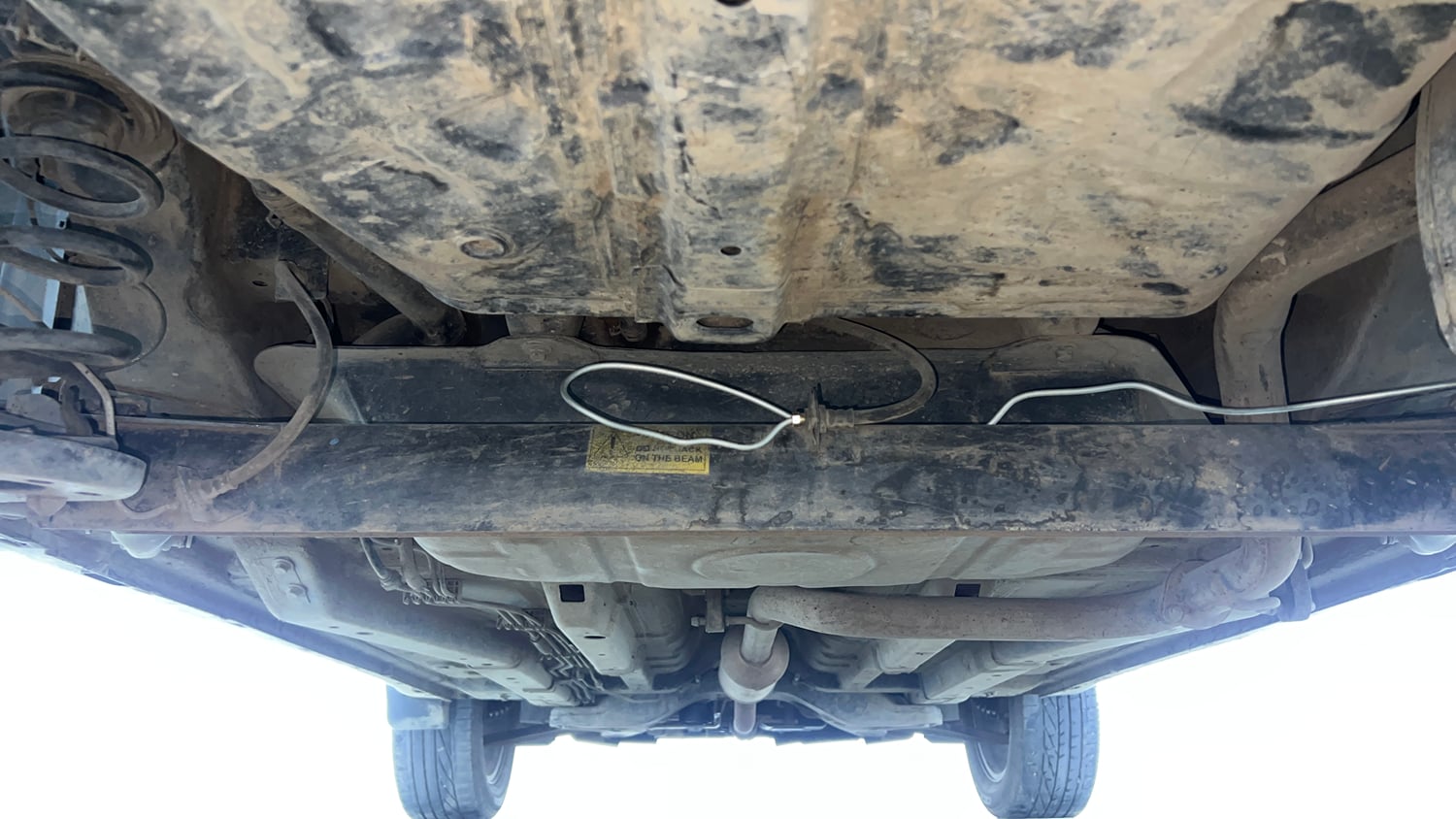 Used 2020 Tata Nexon XZ Plus (O) Petrol Manual extra REAR UNDERBODY VIEW (TAKEN FROM REAR)