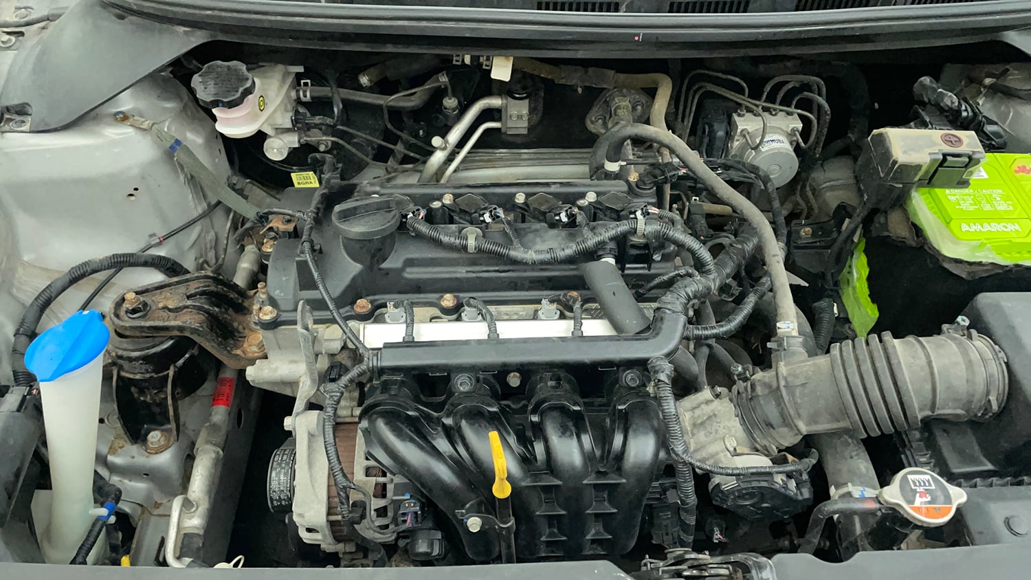 Used 2020 Hyundai Elite i20 Sportz Plus 1.2 Petrol Manual engine ENGINE RIGHT SIDE VIEW