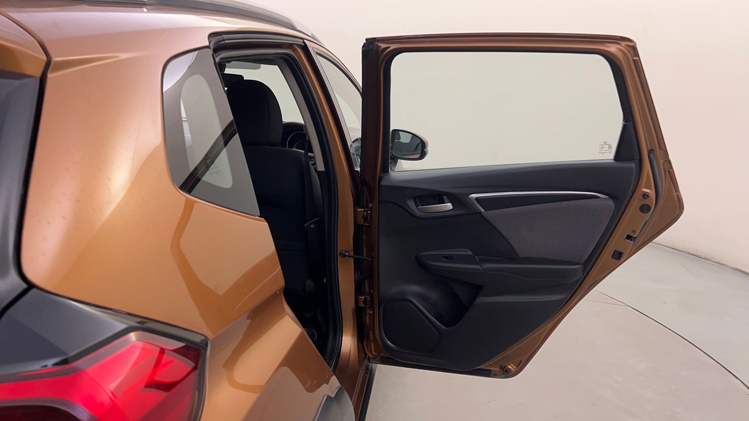 Used 2017 Honda WR-V VX MT Diesel Diesel Manual interior RIGHT REAR DOOR OPEN VIEW