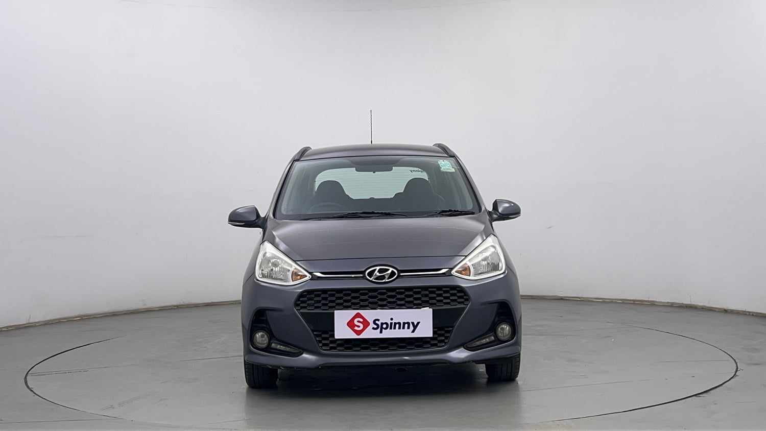 Used 2018 Hyundai Grand i10 Sportz (O) U2 1.2 CRDi Diesel Manual exterior FRONT VIEW