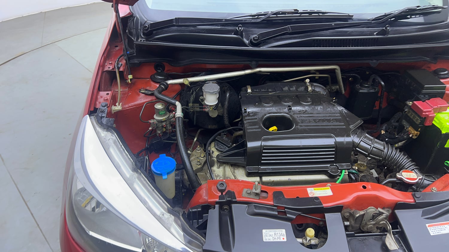 Used 2014 Maruti Suzuki Celerio LXi Petrol Manual engine ENGINE RIGHT SIDE VIEW