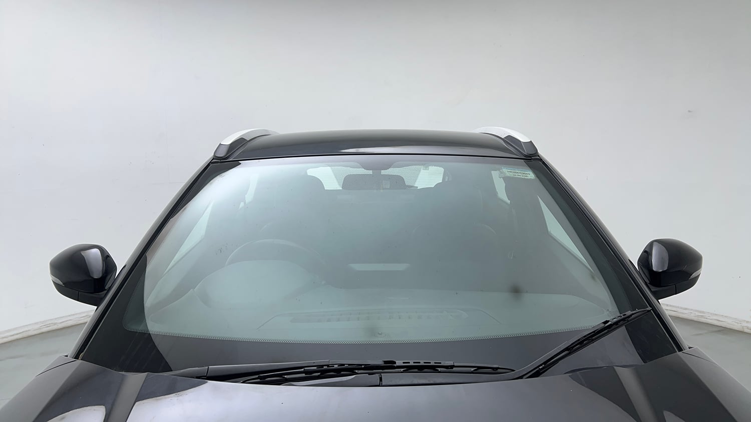 Used 2021 Tata Nexon XZA Plus Diesel Dark Edition Diesel Automatic exterior FRONT WINDSHIELD VIEW