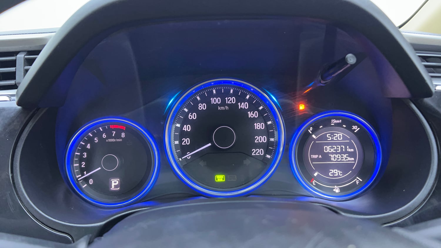 Used 2015 Honda City SV CVT Petrol Automatic interior CLUSTERMETER VIEW