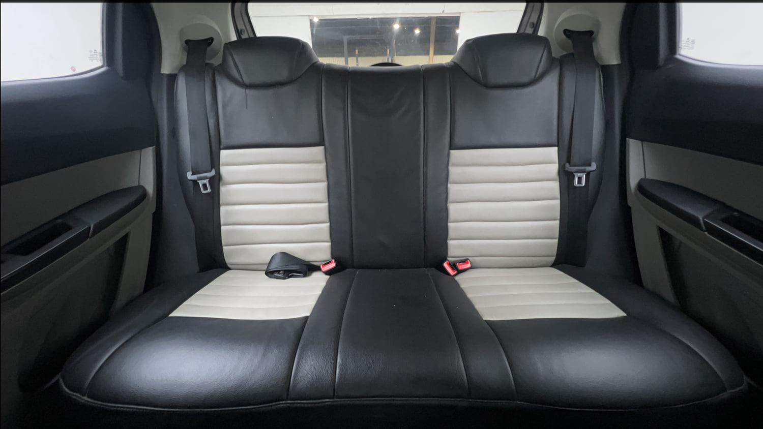 Used 2016 Tata Tiago Revotron XM Petrol Manual interior REAR SEAT CONDITION VIEW