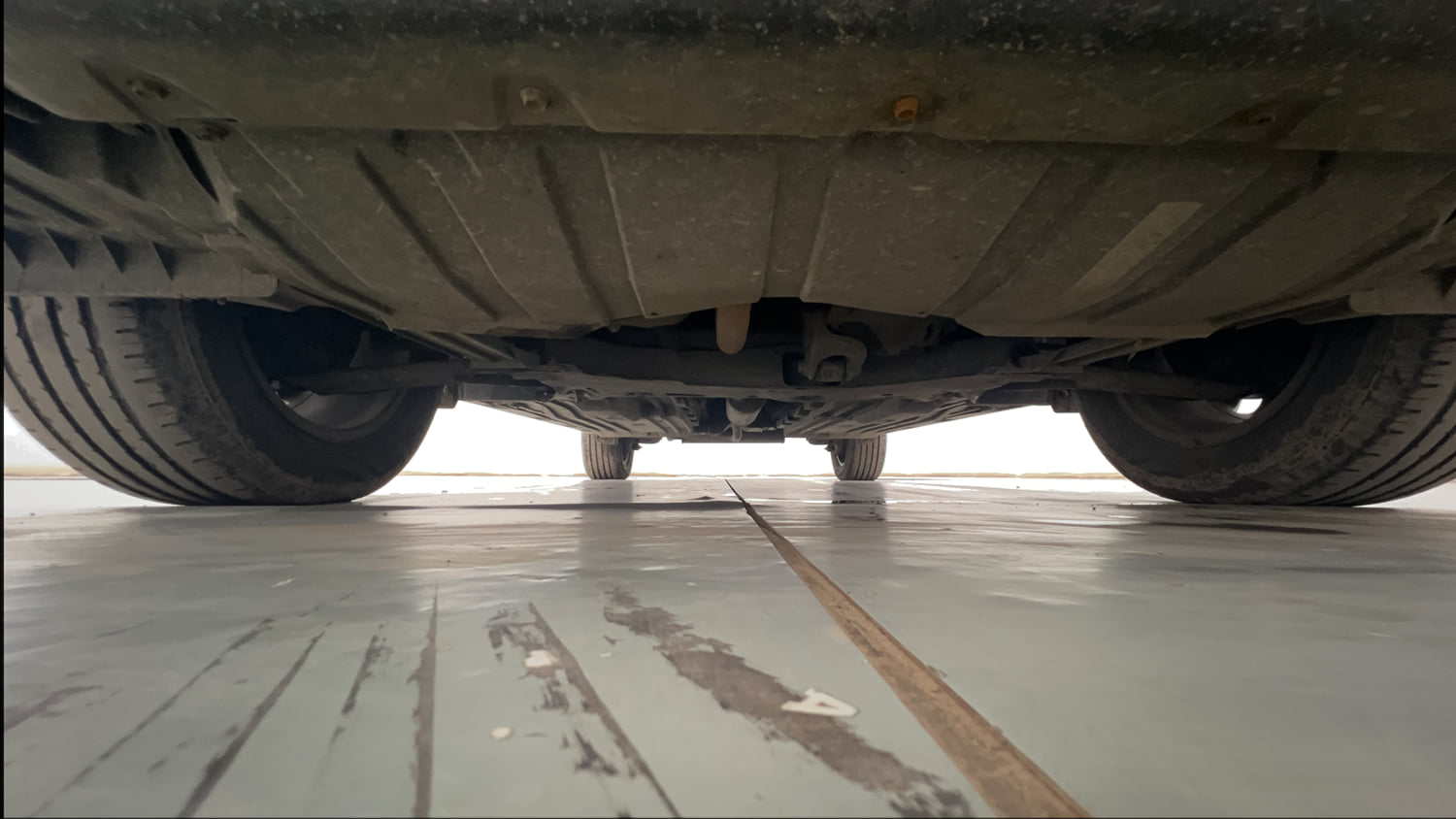 Used 2022 Toyota Urban Cruiser High Grade MT Petrol Manual extra FRONT LEFT UNDERBODY VIEW