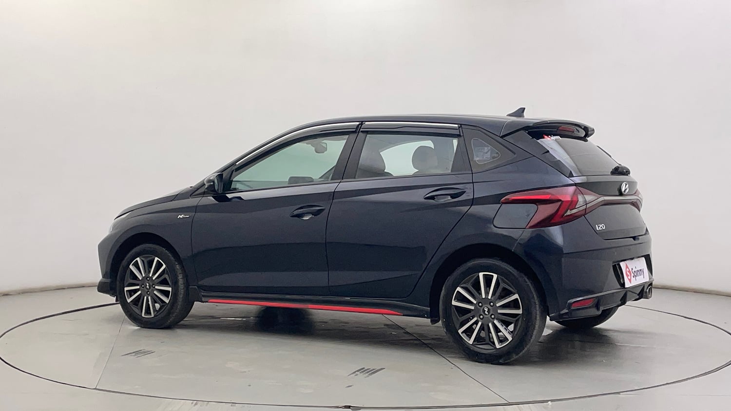 Used 2023 Hyundai i20 N Line N8 1.0 Turbo DCT Petrol Automatic exterior LEFT REAR CORNER VIEW