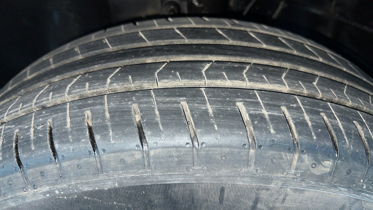 Used 2024 Hyundai Venue S 1.2 Petrol Petrol Manual tyres LEFT FRONT TYRE TREAD VIEW