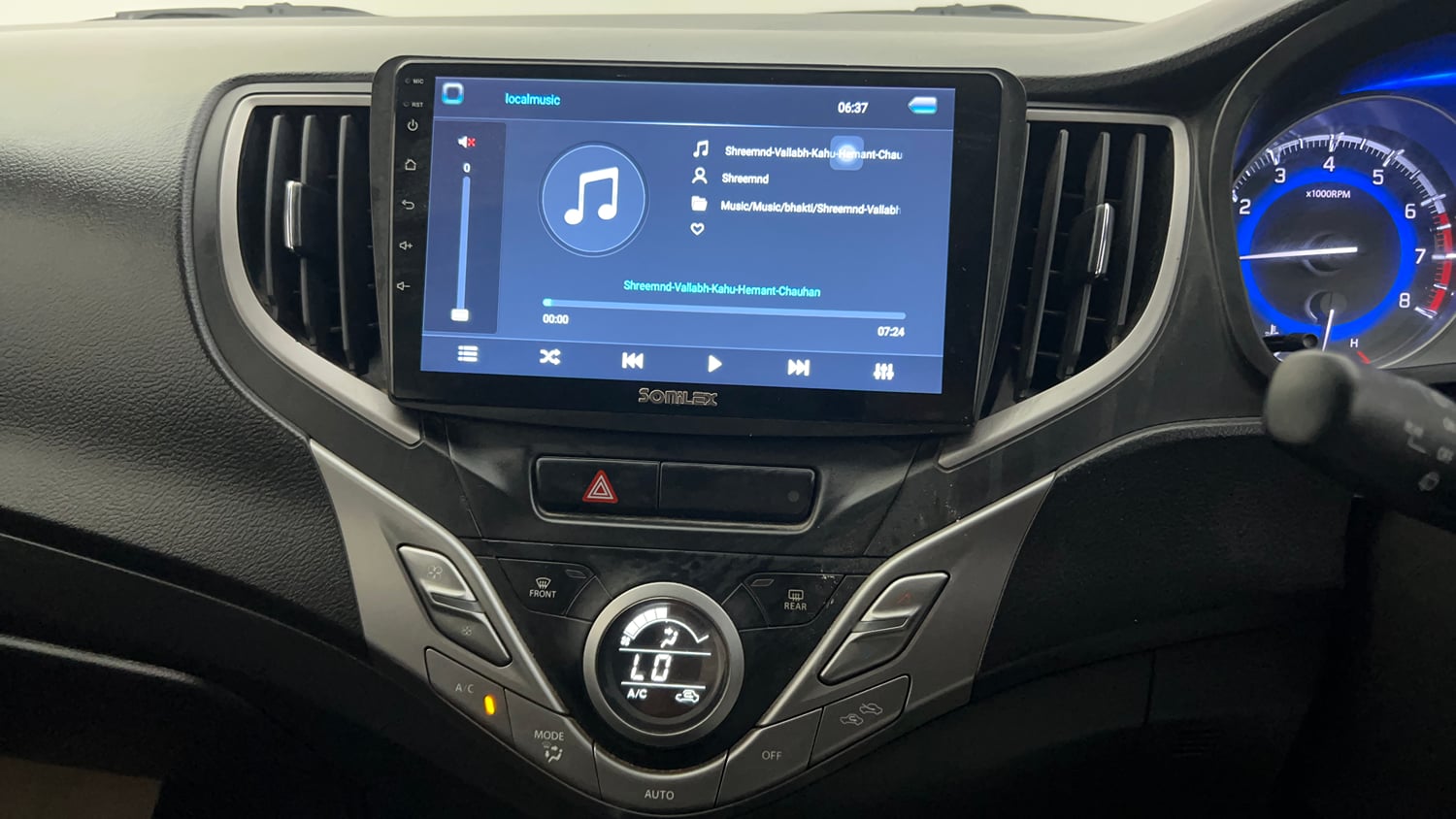 Used 2021 Maruti Suzuki Baleno Delta Petrol Manual top_features Integrated (in-dash) music system