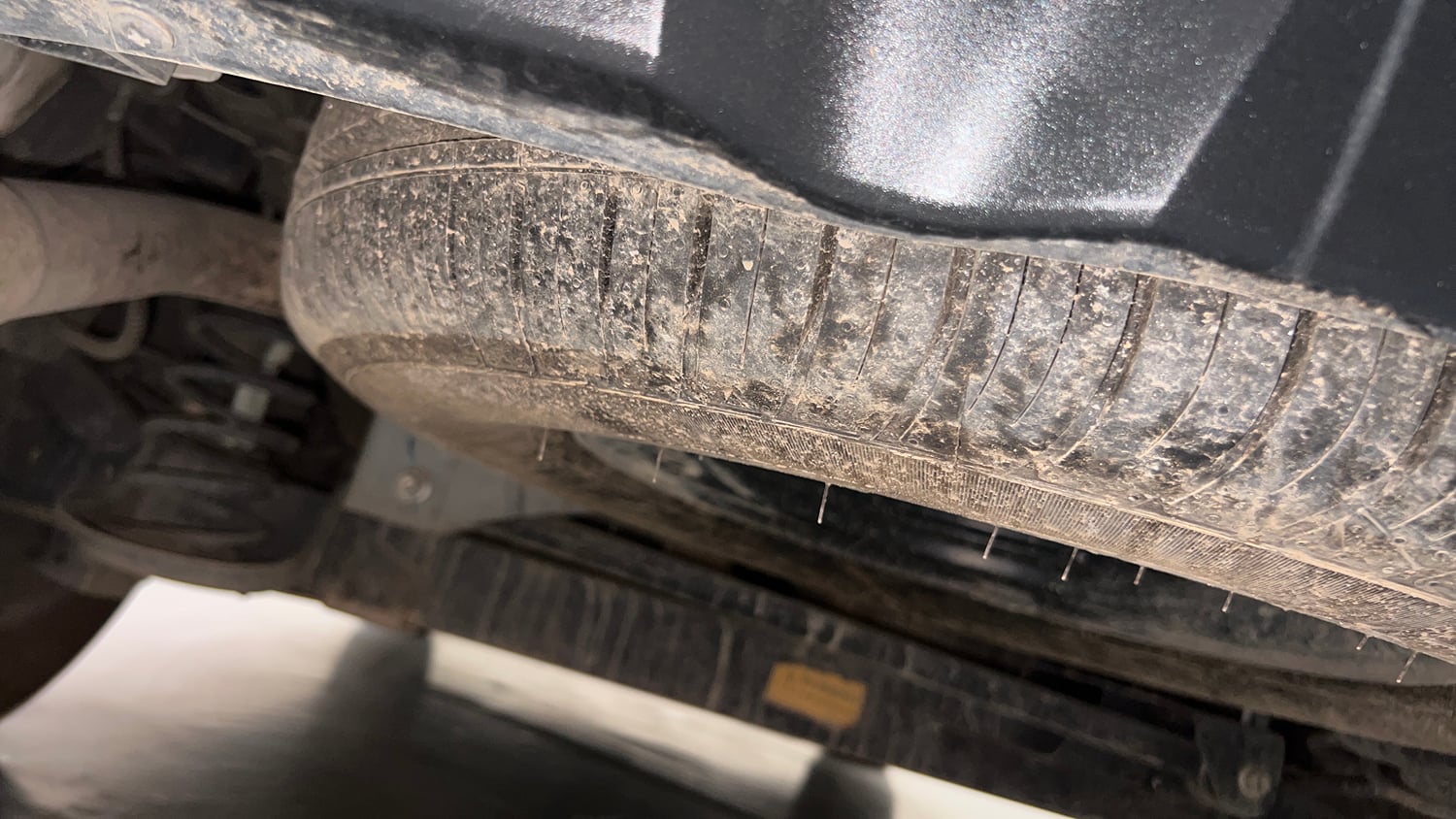 Used 2023 Tata Harrier XZA Plus (O) Diesel Automatic tyres SPARE TYRE VIEW