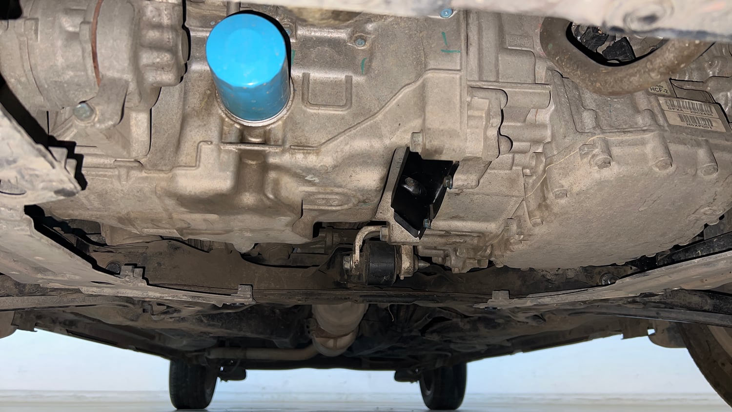 Used 2016 Honda BR-V V CVT Petrol Petrol Automatic extra FRONT LEFT UNDERBODY VIEW