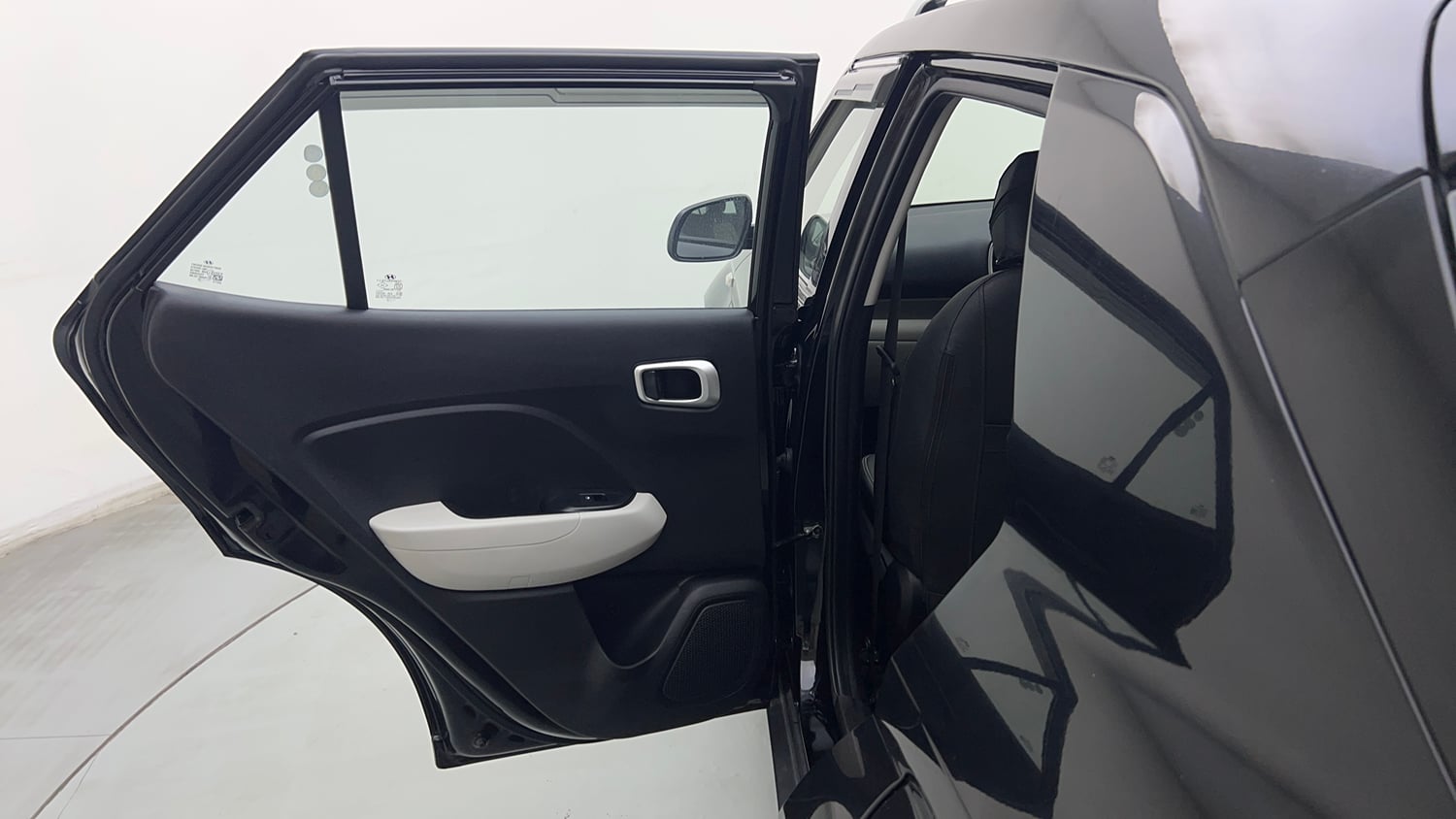 Used 2024 Hyundai Venue S 1.2 Petrol Petrol Manual interior LEFT REAR DOOR OPEN VIEW