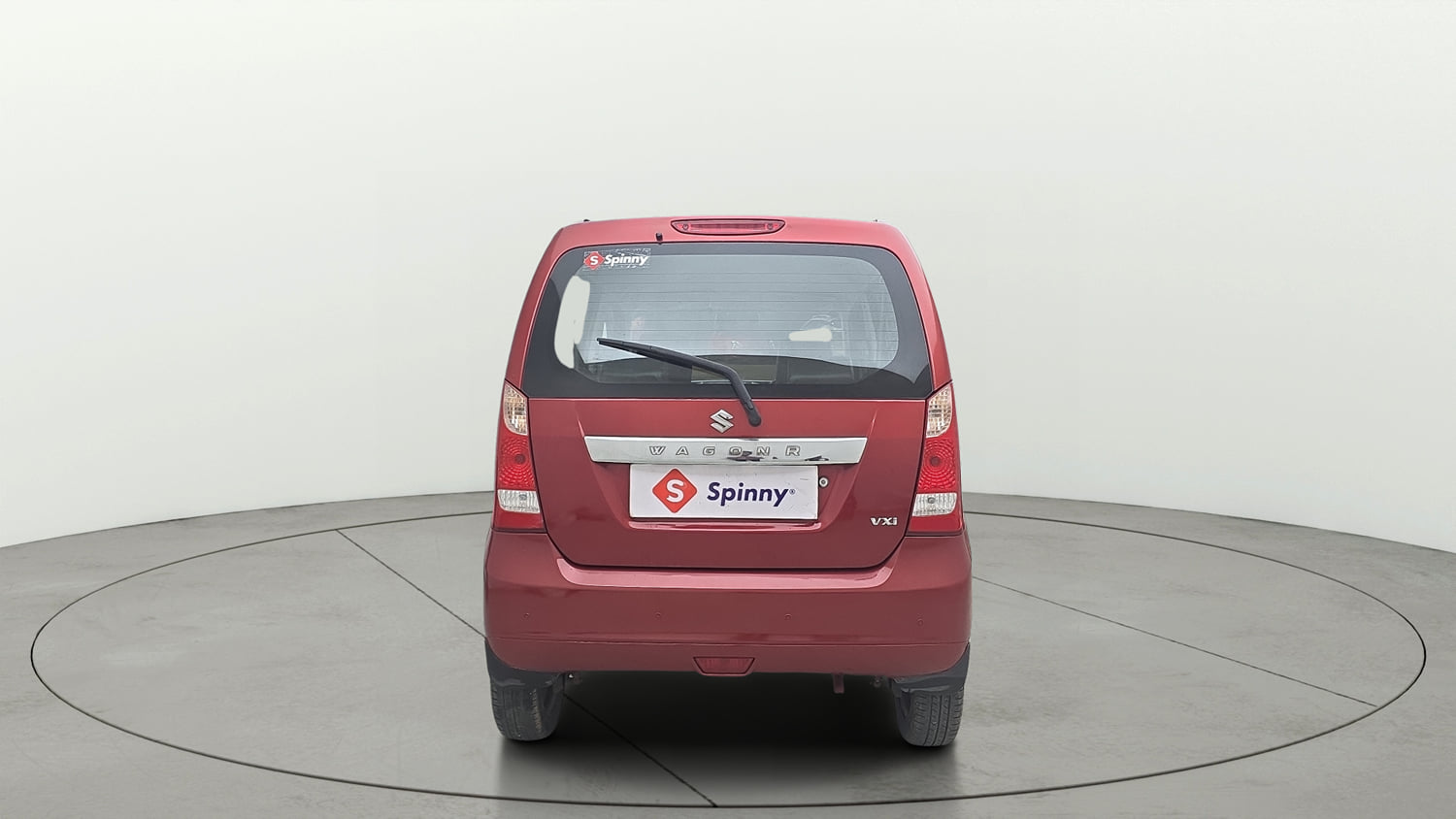 Used 2017 Maruti Suzuki Wagon R VXI Petrol Manual exterior BACK VIEW